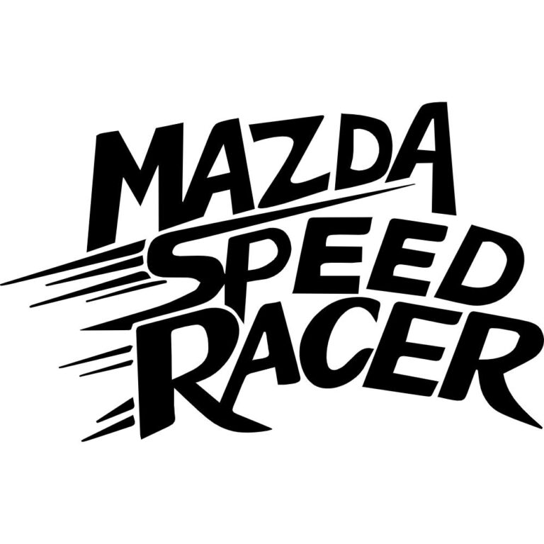 Mazda Speed Racer Decal