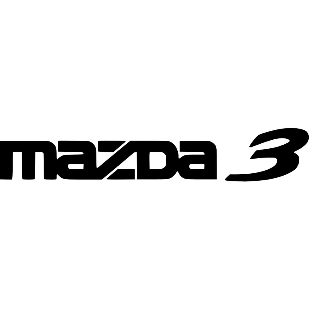 Mazda 3 Decal