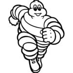 Michelin Man Decal Sticker
