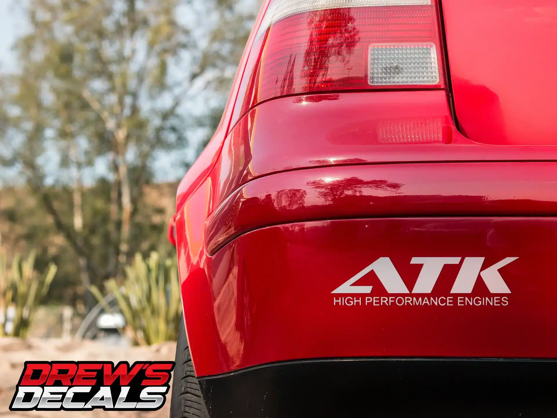 ATK High Performance Engines Decal