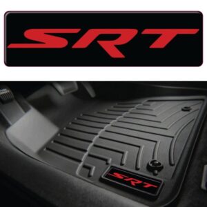 Dodge Mopar SRT WeatherTech Floor Mat Badge