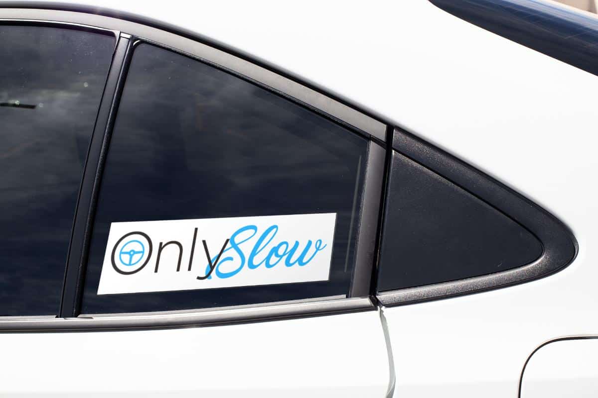 Only Slow Only Fans Decal