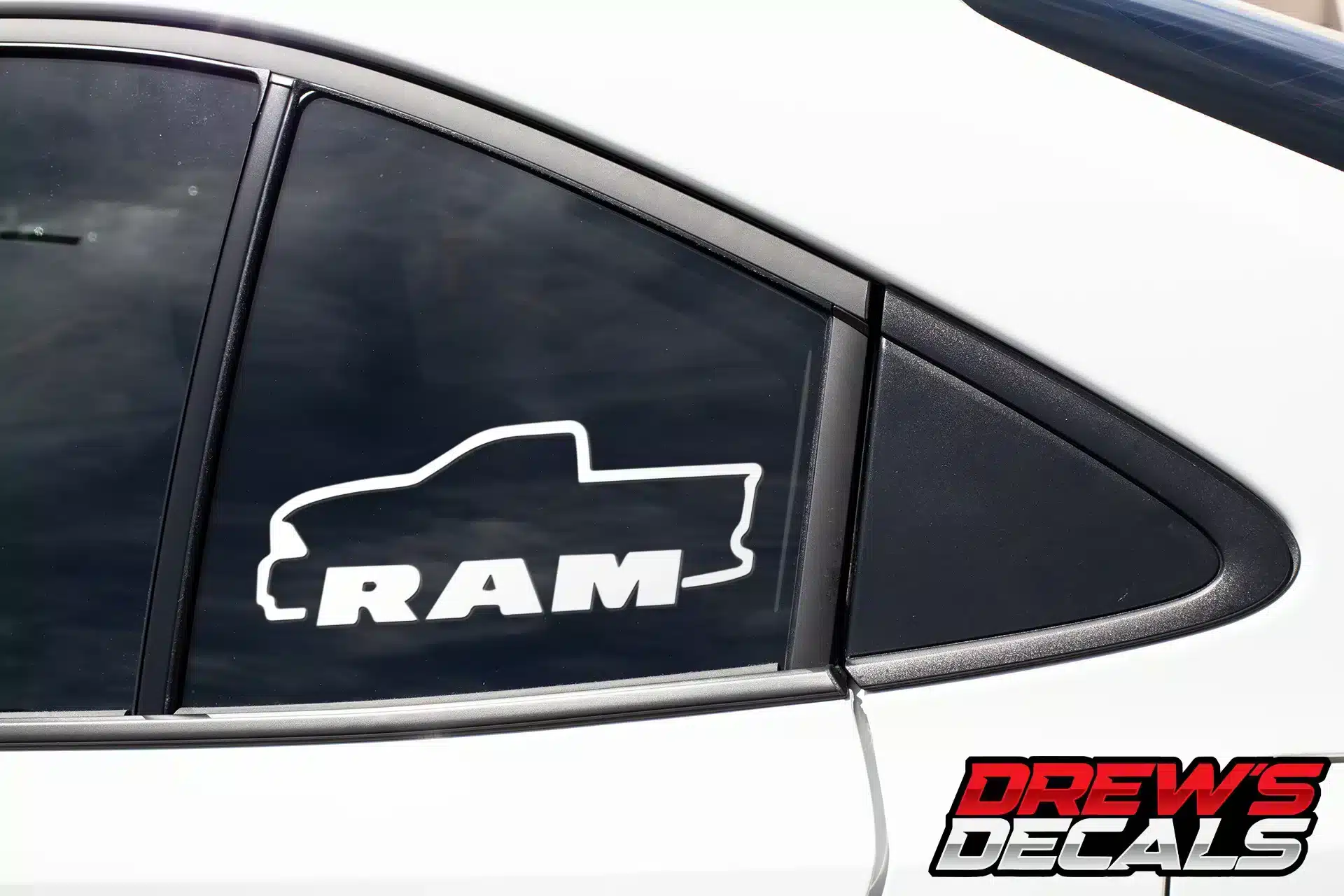 Dodge Ram Silhouette Decal