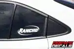 Rancho Decal