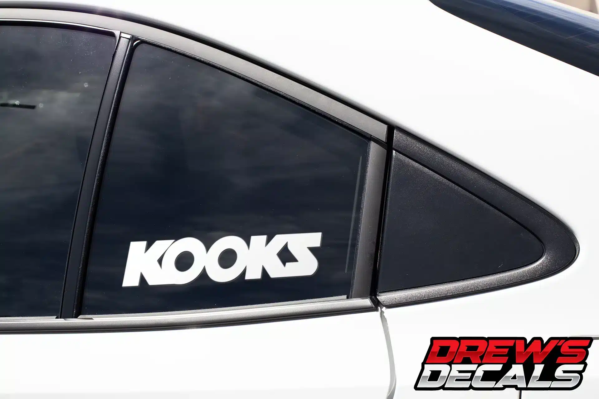 Kooks Headers Decal
