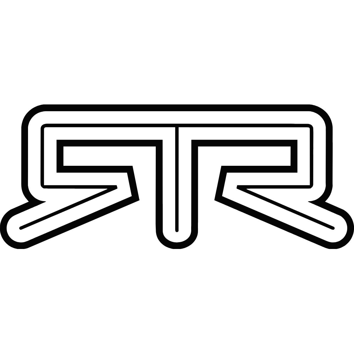 RTR Outline Decal Sticker