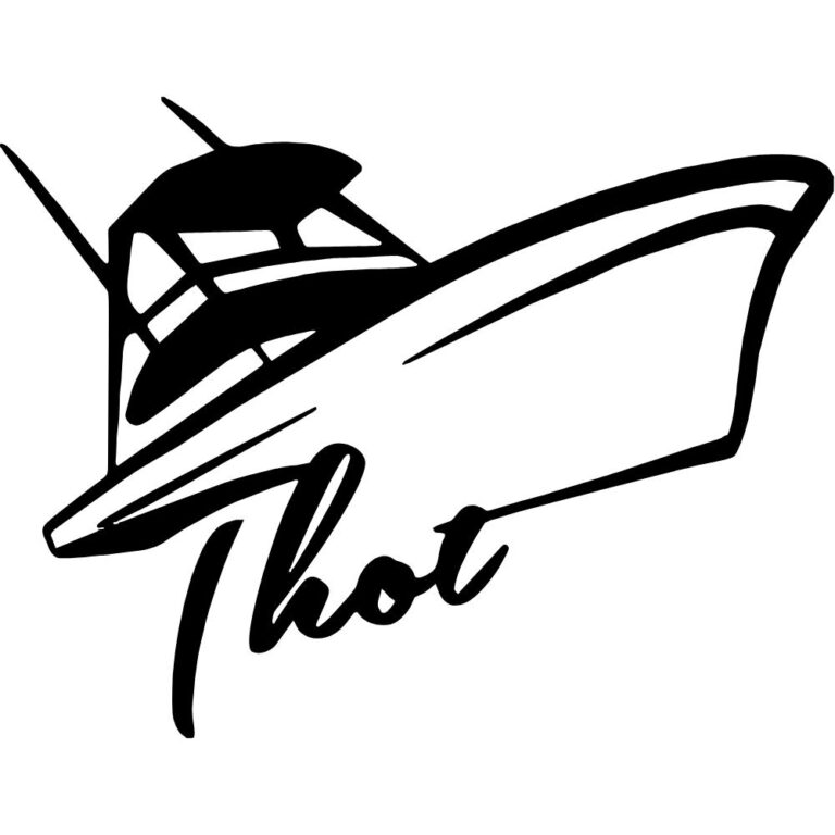 Thot Yacht Decal