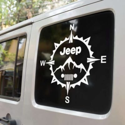 Jeep Compass Decal Sticker