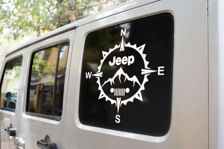 Jeep Compass Decal Sticker