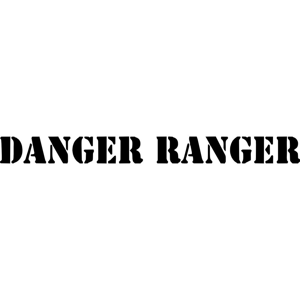 Danger Ford Ranger Decal