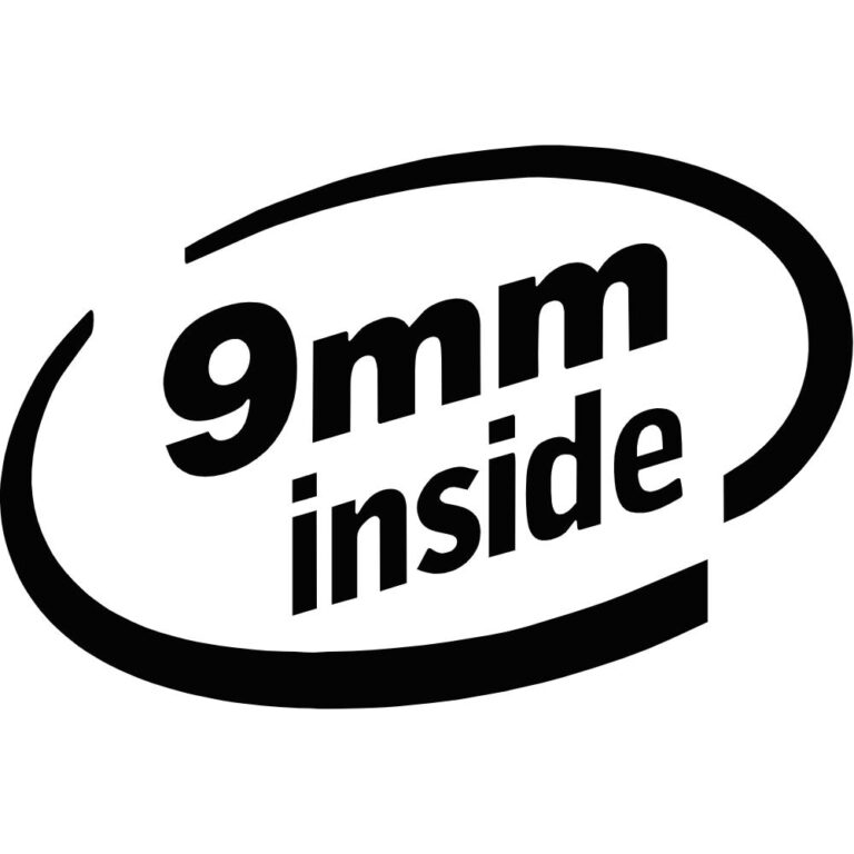 9mm Inside Decal