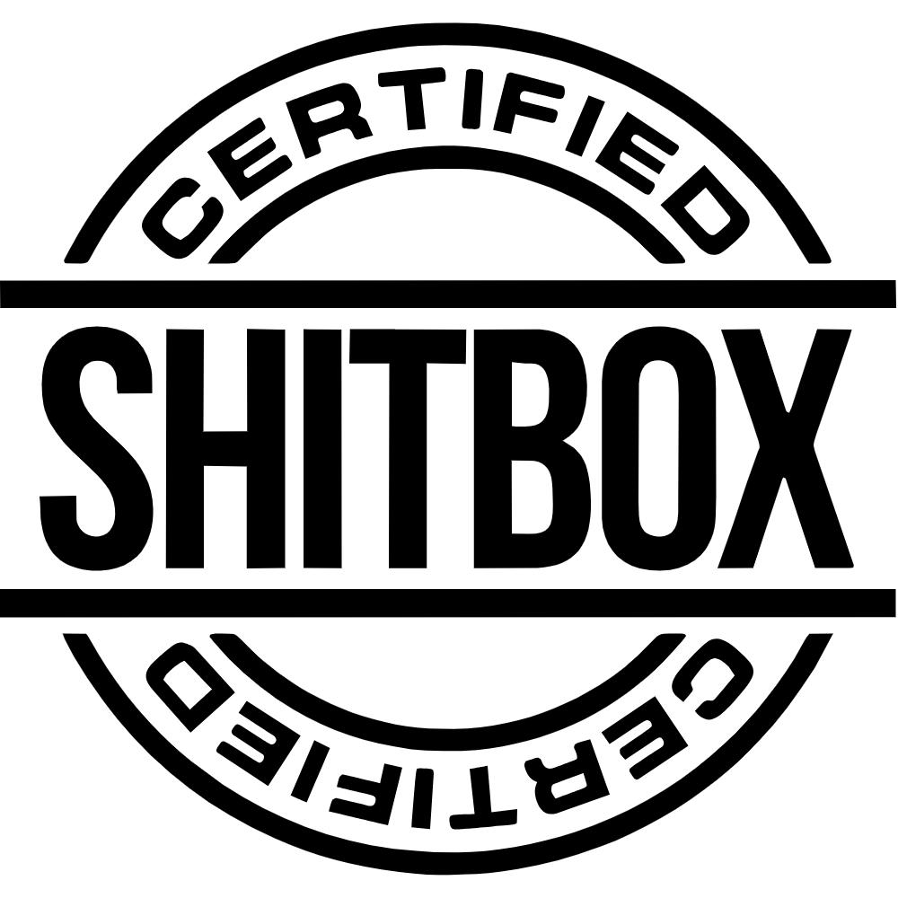 Certified Shitbox Decal