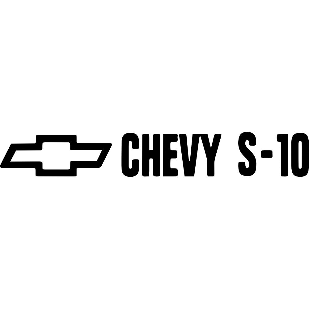 Chevy S-10 Decal