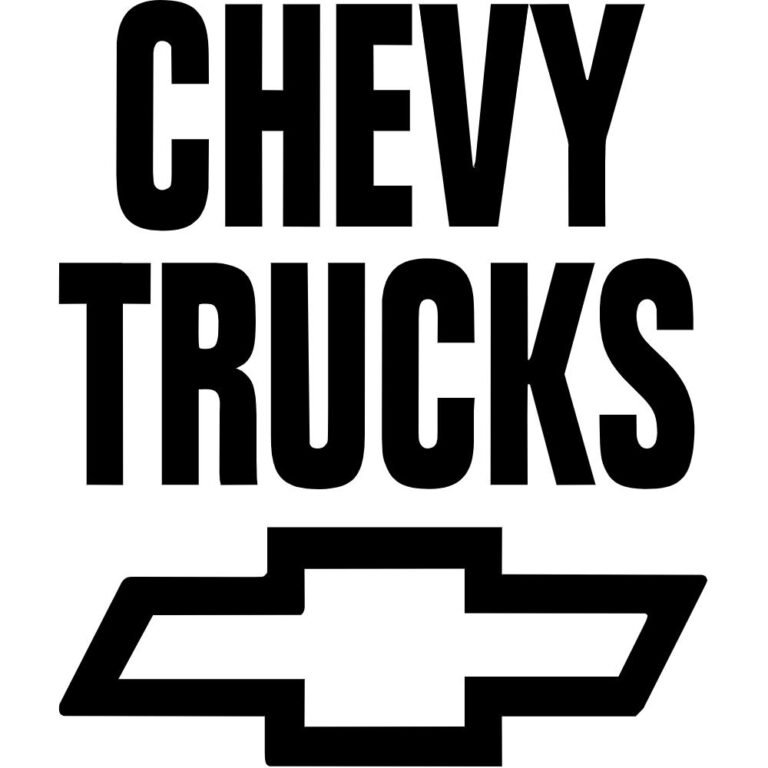 Chevy Trucks Decal
