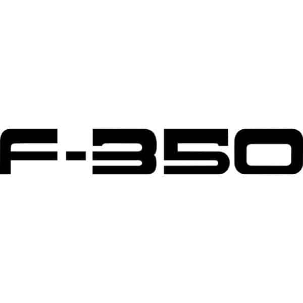 Ford F350 Decal