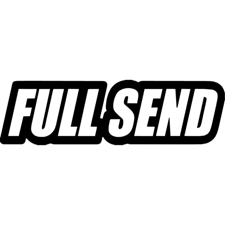 Full Send Decal