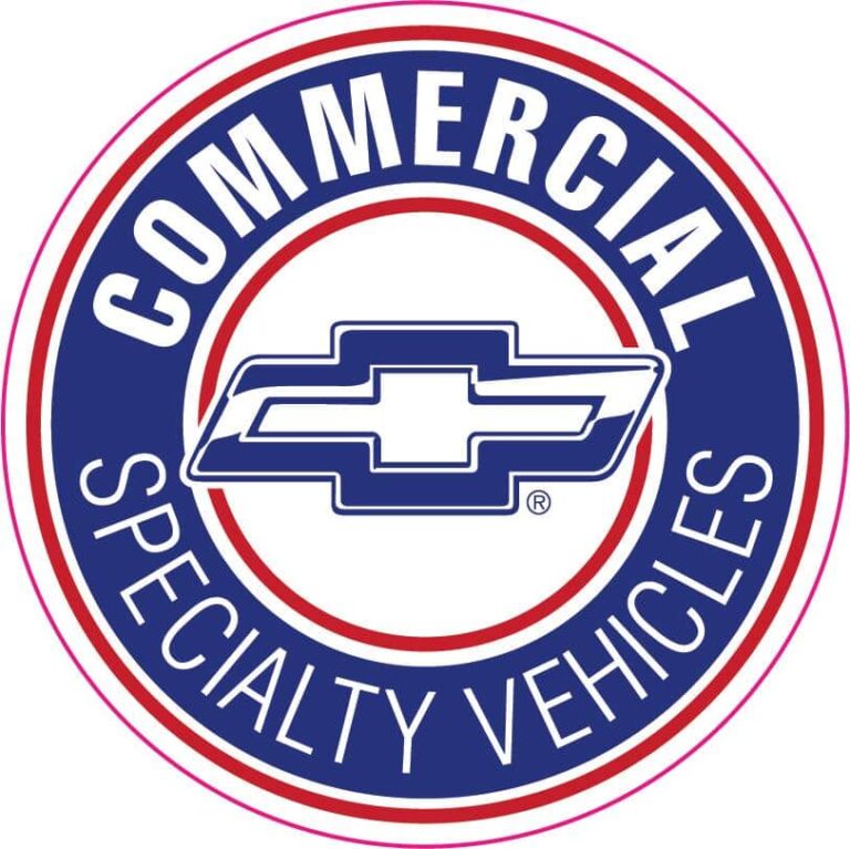 Chevy Commercial Specialty Vehicles Printed Decal