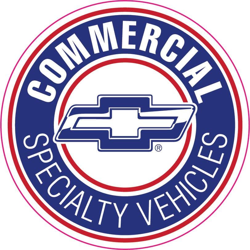 Chevy Commercial Specialty Vehicles Printed Decal
