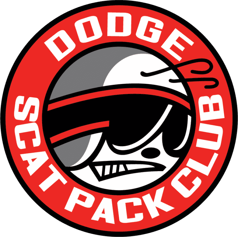 Dodge Scat Pack Club Decal