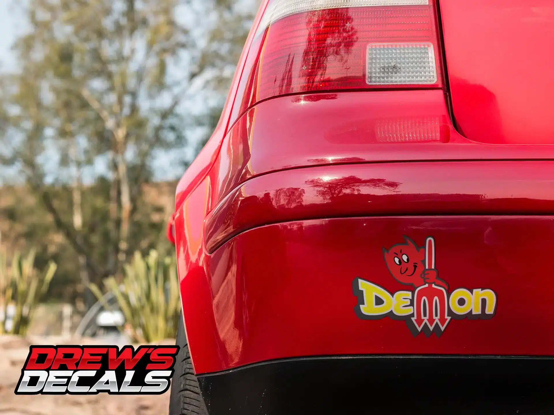 Dodge Demon Vintage Decal