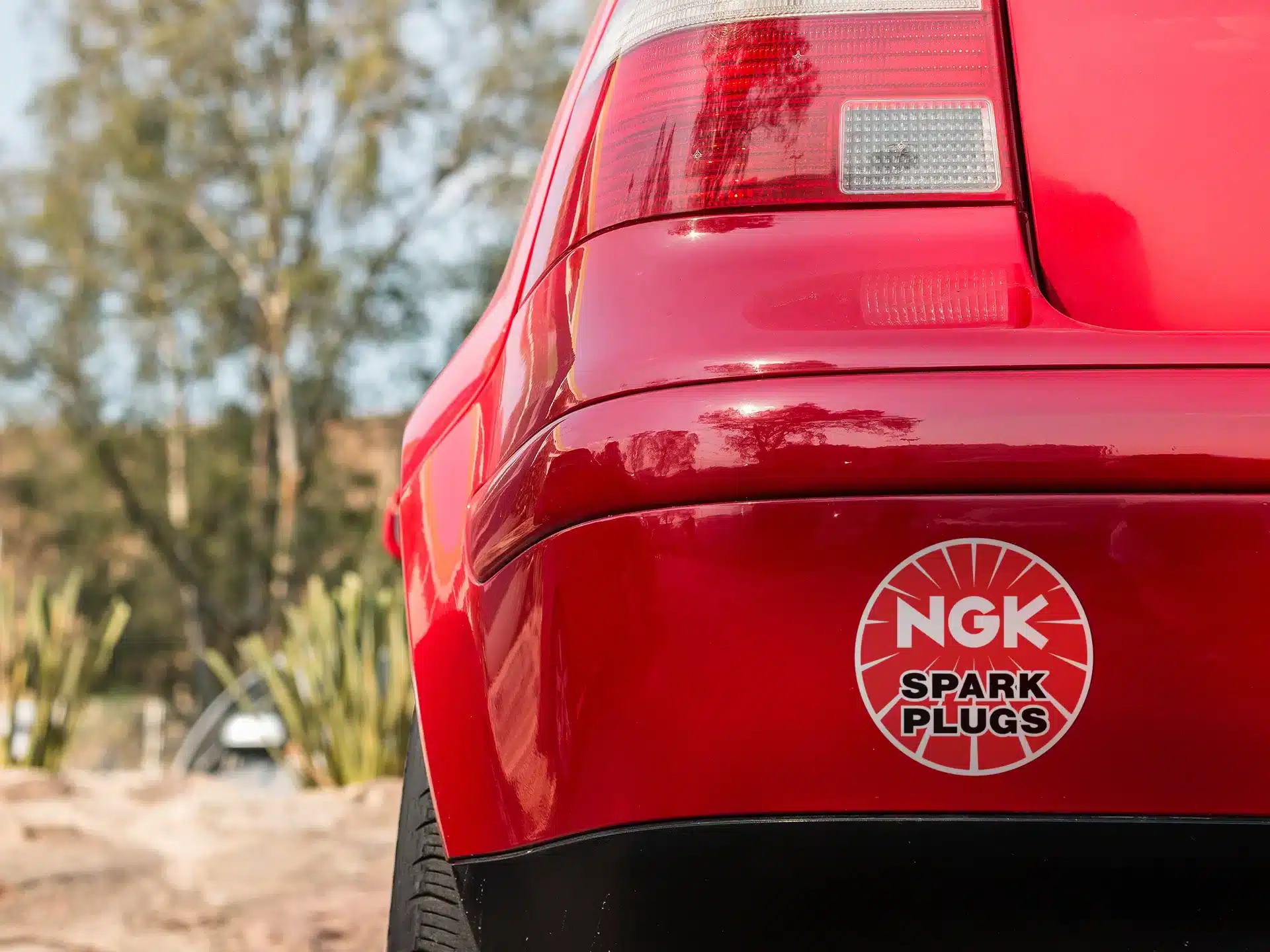 NGK Spark Plugs Decal