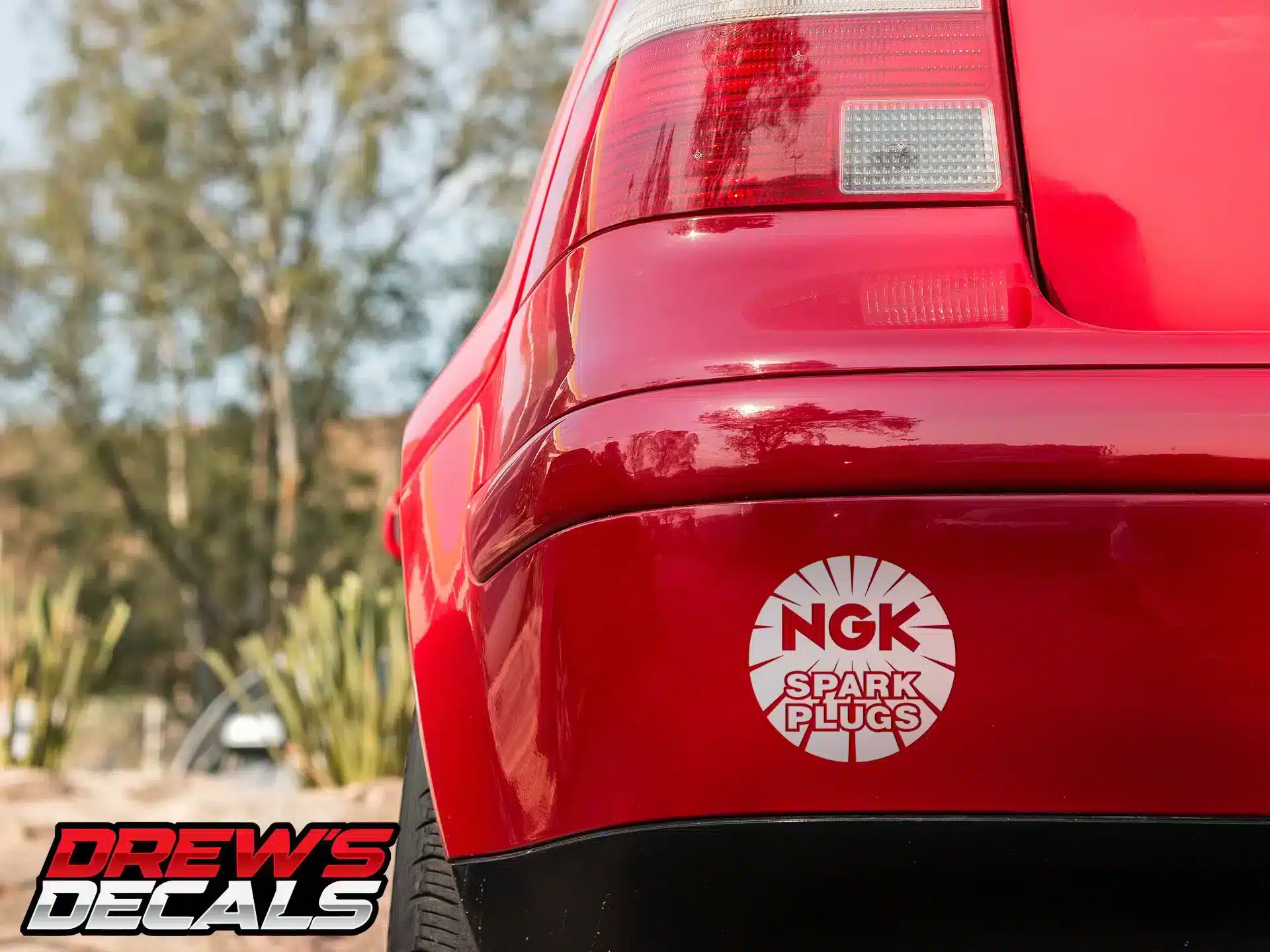 NGK Spark Plugs Decal