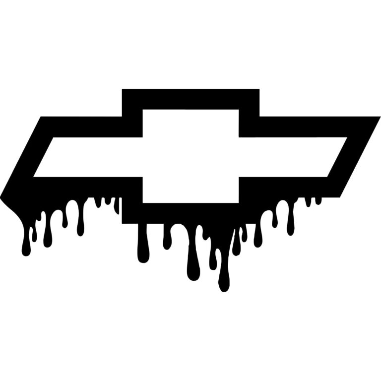 Chevy Drip Decal