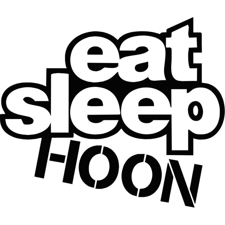 Eat Sleep Hoon Decal