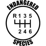 Endangered Species Manual Decal