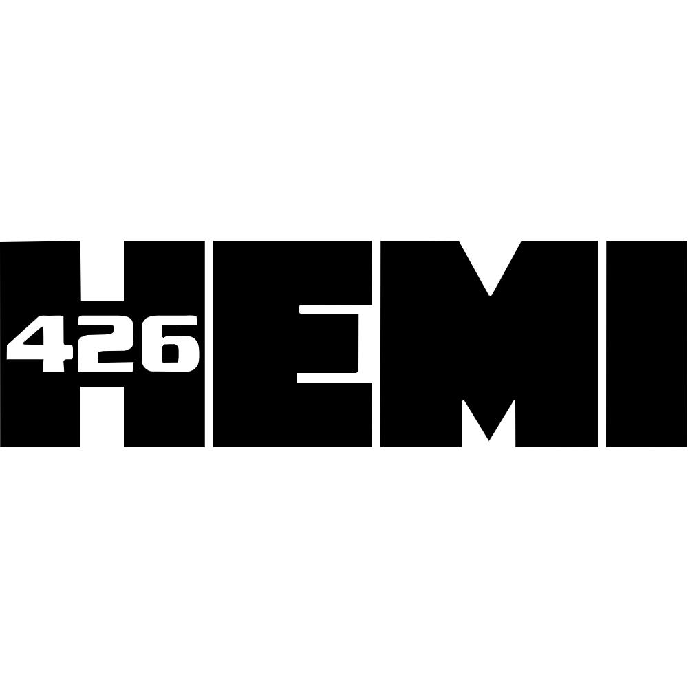 426 Hemi Decal