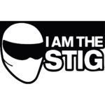 I Am The Stig Decal