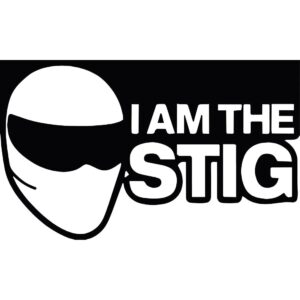 I Am The Stig Decal