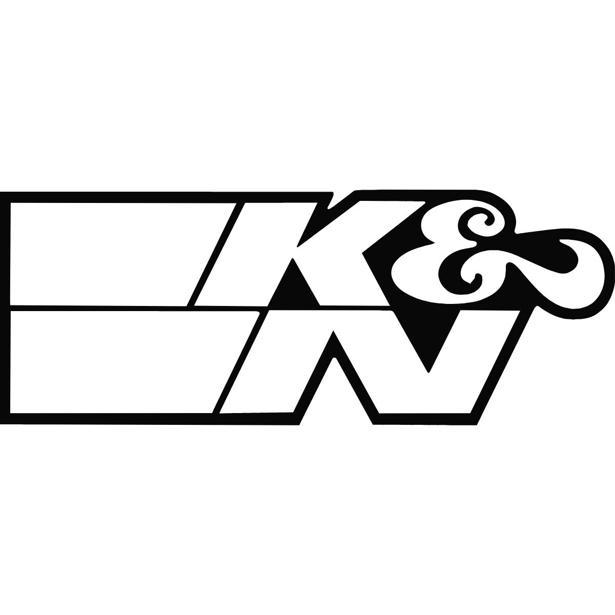 K&N Outline Decal Sticker