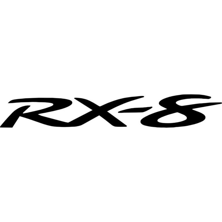 Mazda RX8 Decal