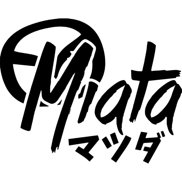 Mazda Miata MX5 Decal