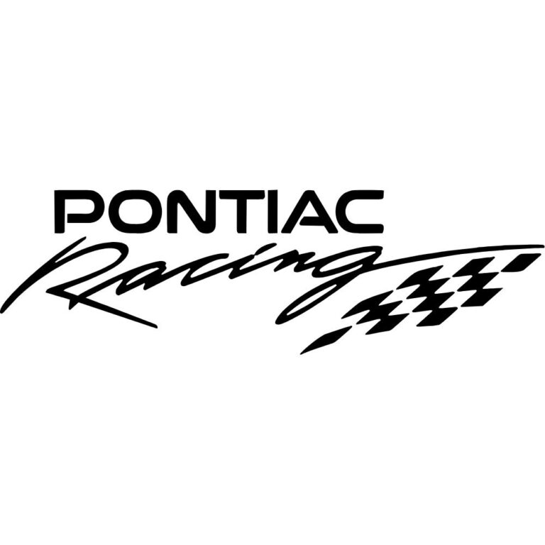 Pontiac Racing Decal