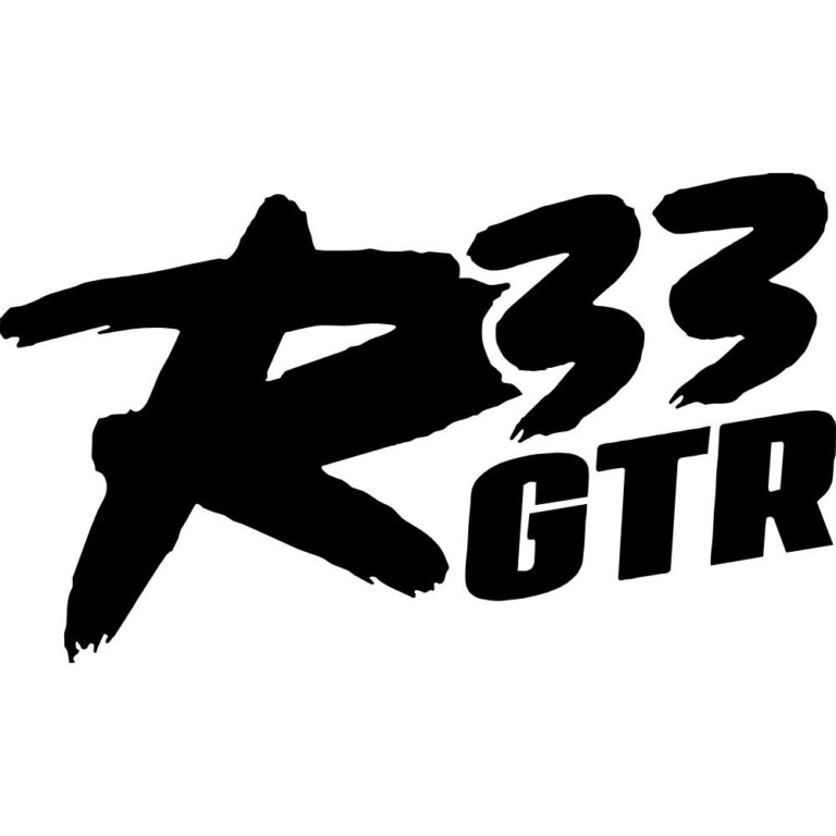 Nissan Skyline R33 Decal