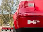 Hummer H2 Decal