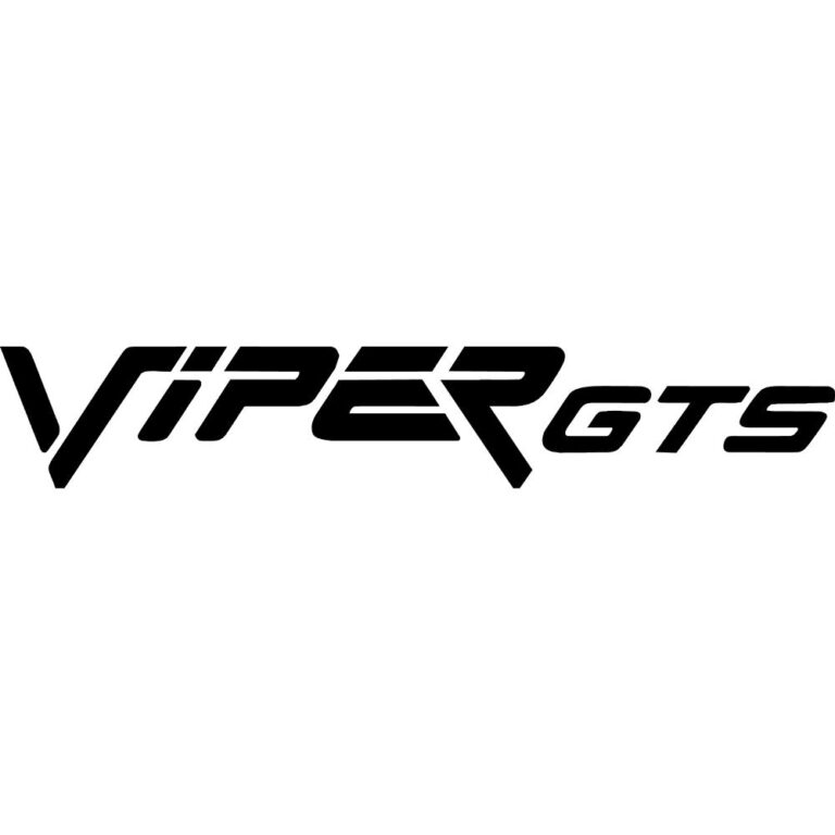 Dodge Viper GTS Decal