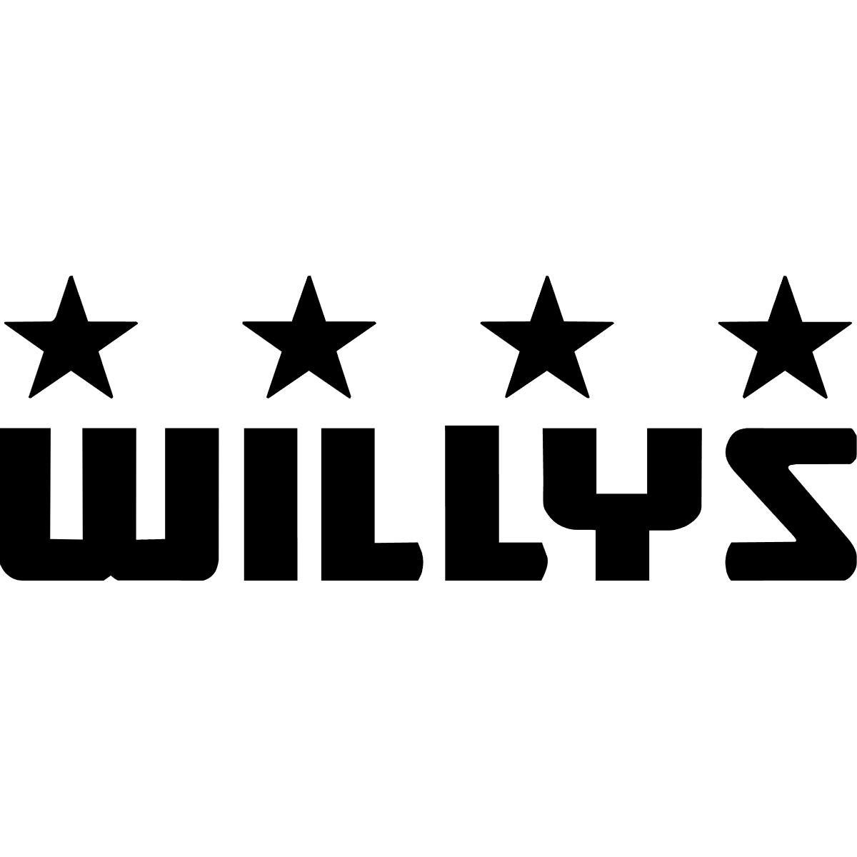 Jeep Willys Star Decal