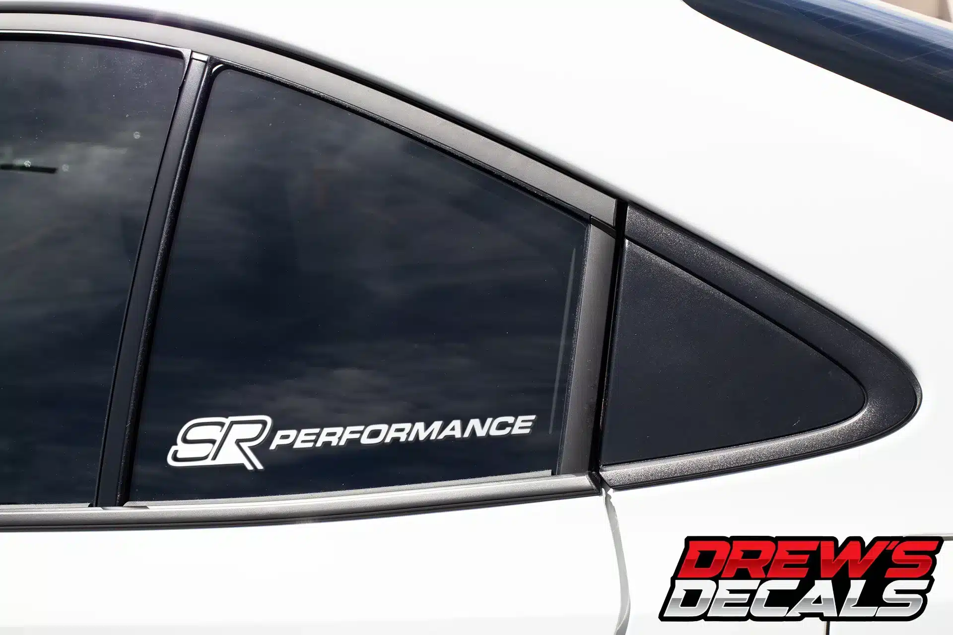 SR Performance Decal