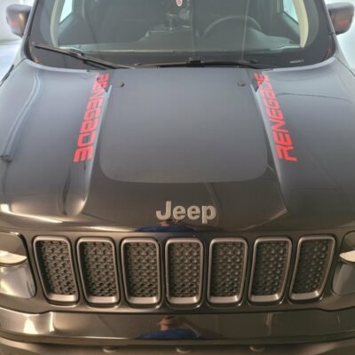22" Jeep Renegade Hood Decals (2)