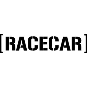 Racecar Decal