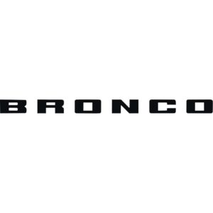 Ford Bronco Decal