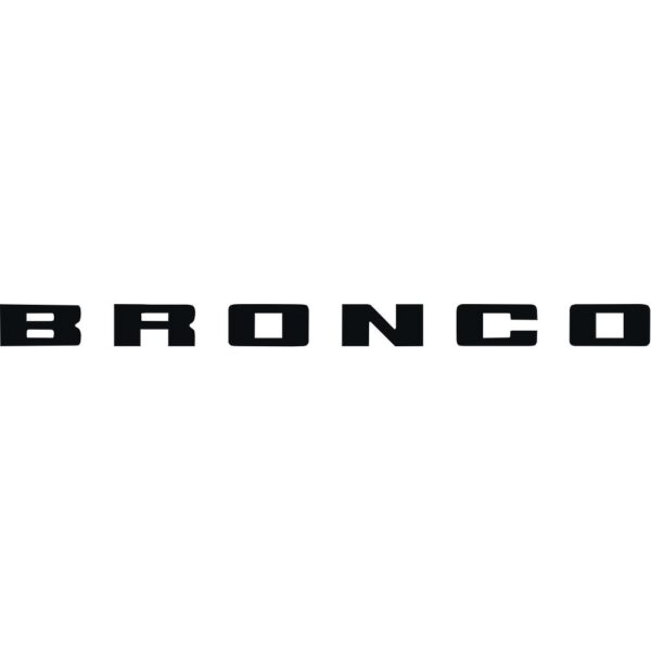 Ford Bronco Decal