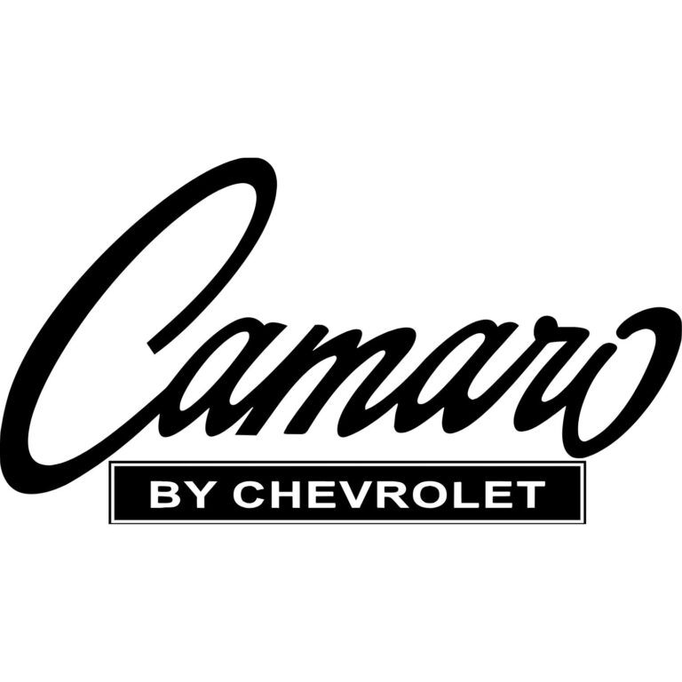 Camaro By Chevrolet Decal sticker