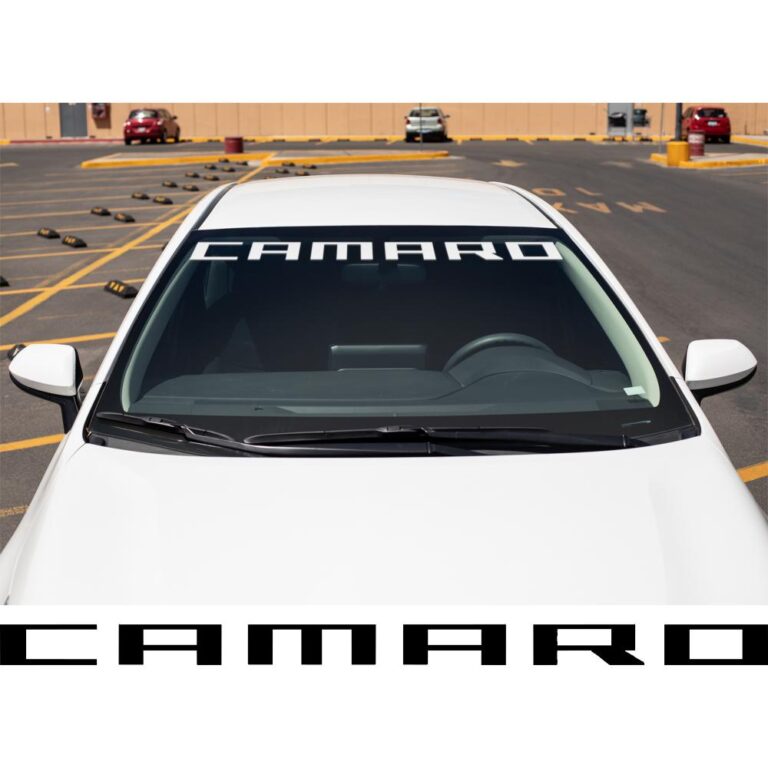 Chevy Camaro Windshield Banner