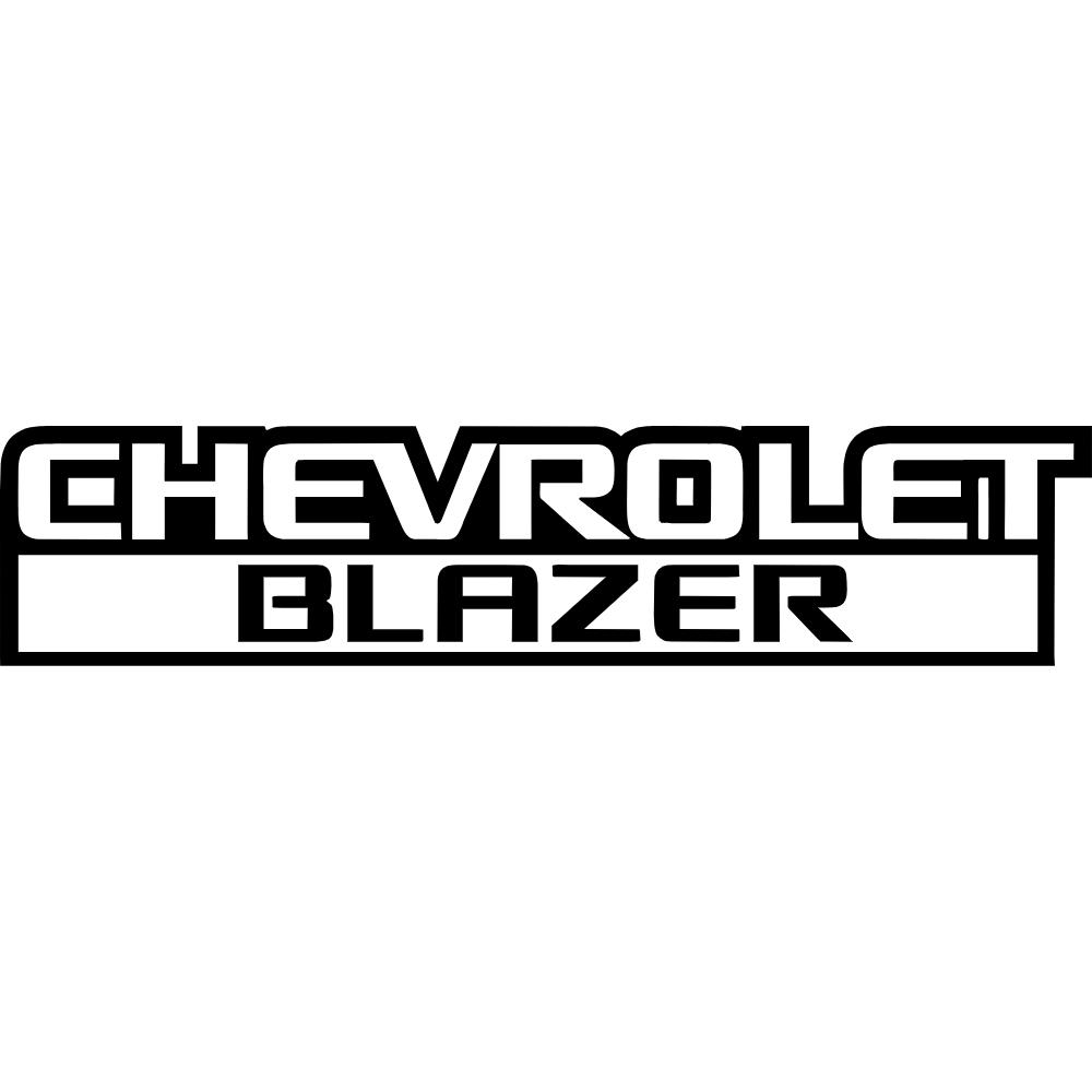 Chevrolet Blazer Decal