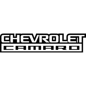 Chevrolet Camaro Decal