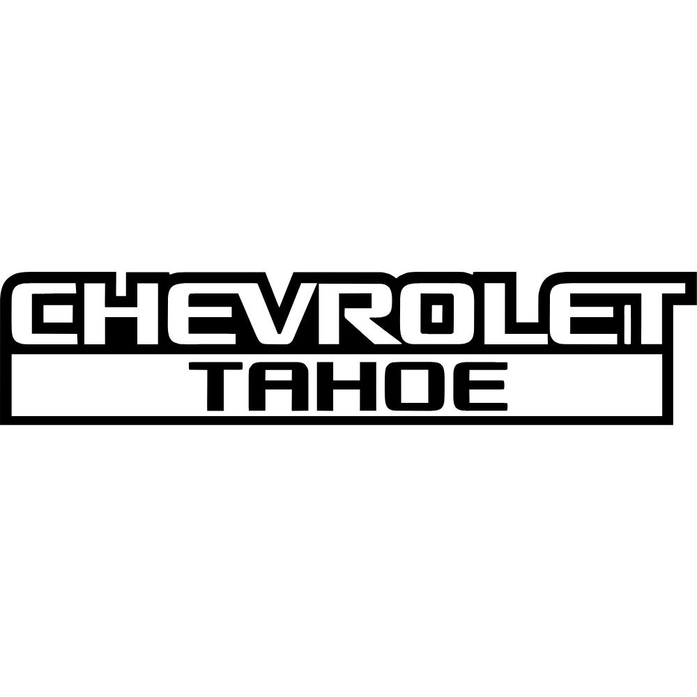 Chevrolet Tahoe Decal